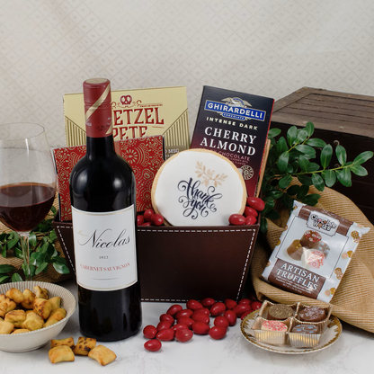 Nicolas 2022 Cabernet Sauvignon  Indulgence Gift Basket