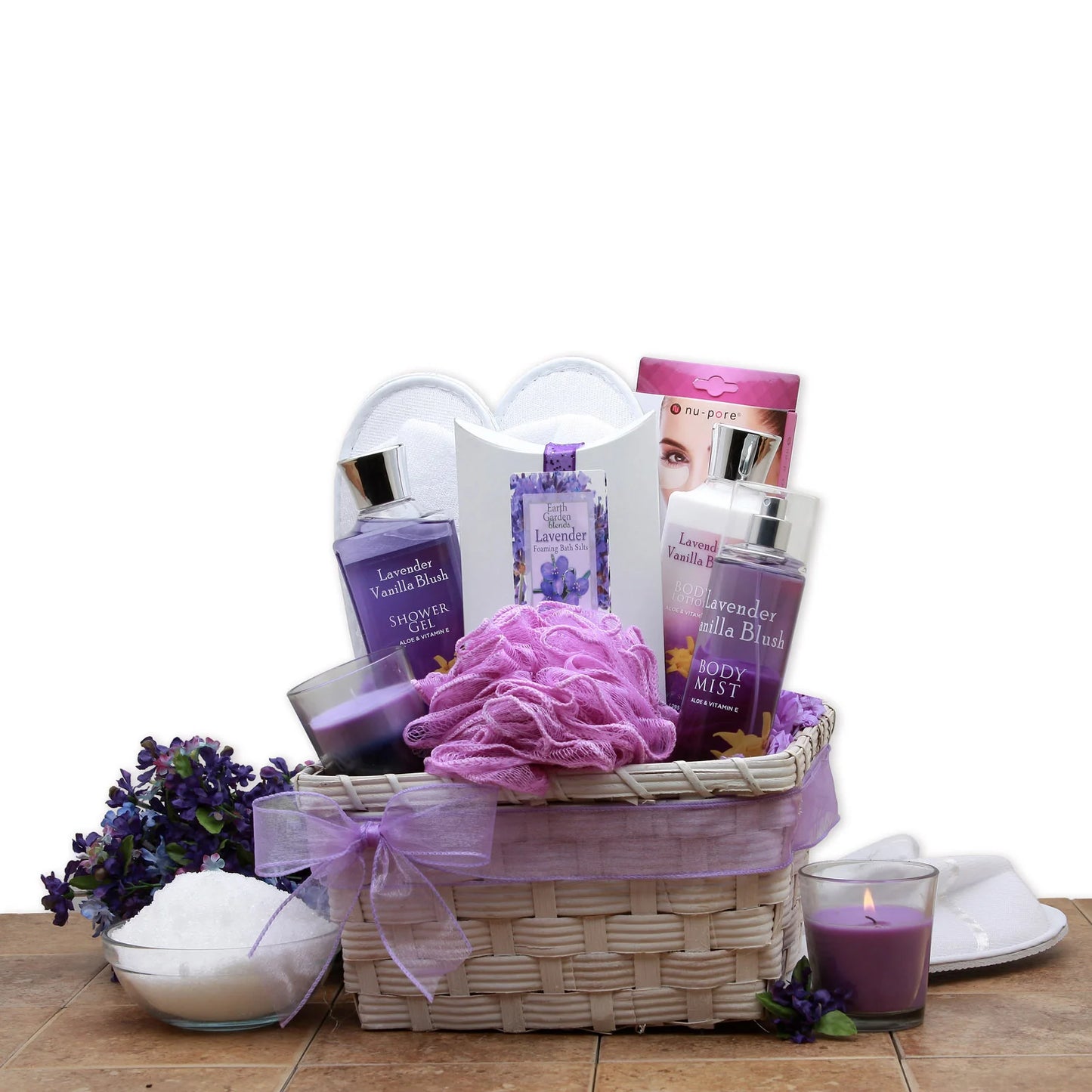 Lavender Spa Gift Basket