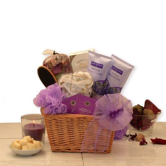 Lavender Relaxation Spa Gift Basket