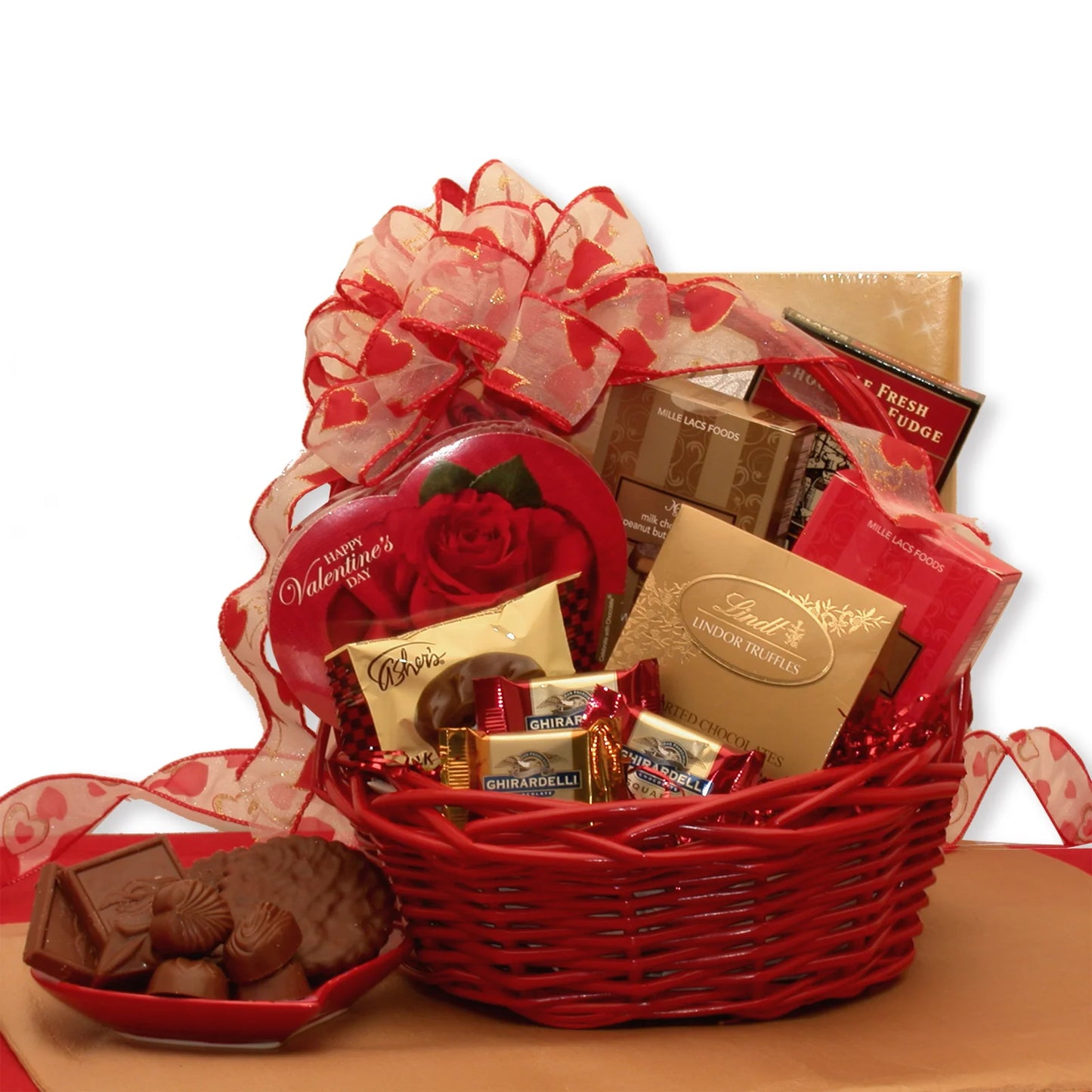 Chocolate Inspirations Valentine Gift Basket