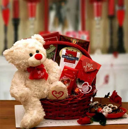 Say You’ll Be Mine Valentine Gift Basket