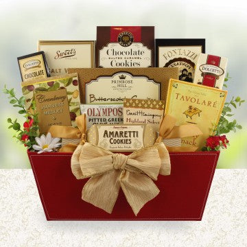 Gourmet Glory Gift Basket